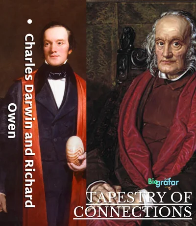 Charles Darwin and Richard Owen